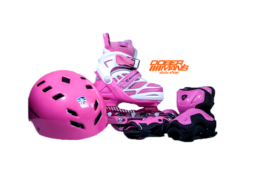 Patines Flying Eagle NS Pink combo kids