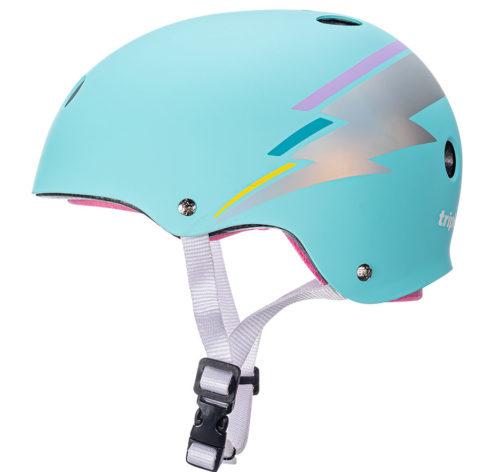 Casco Triple 8 Certificado Teal Hologram