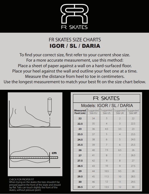 Patines FR Skates iGOR