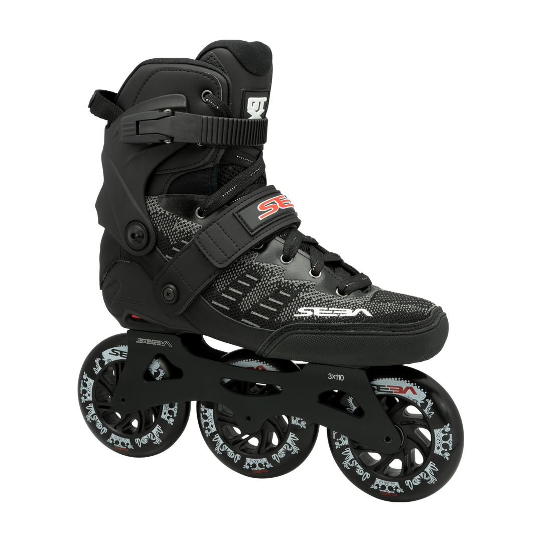 SEBA GT Black 110 – Doberman's Skaters Shop