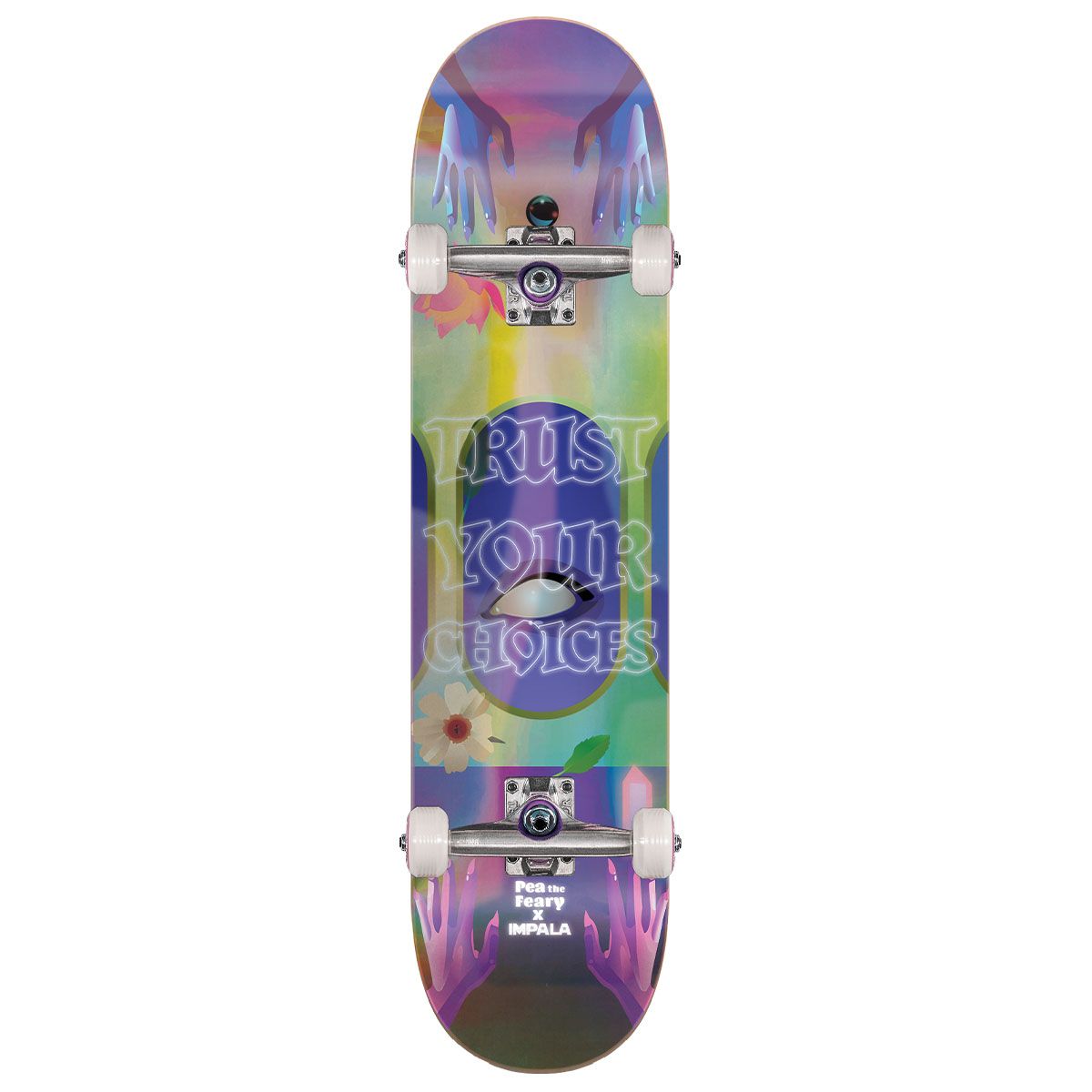 Patineta IMPALA Skateboard MYSTIC HOLOGRAFICA 8.0"